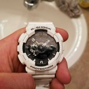 White G-Shock Watch